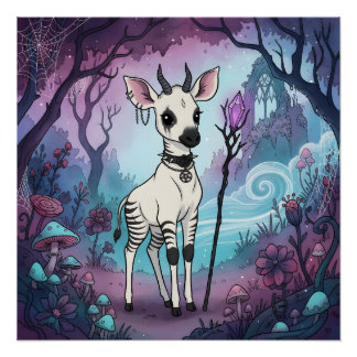 Mystical Forest Hybrid Poster