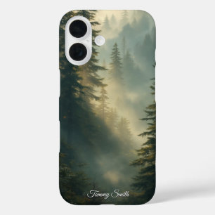 Mystical Forest Mist Phone Case Nature Aesthetic