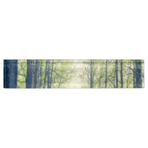 Mystical forest nameplate
