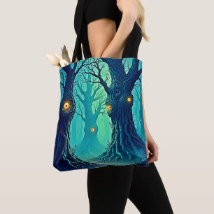 Mystical Forest Watchers Tote Bag