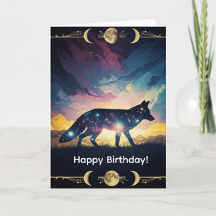 Mystical Fox Greeting Card