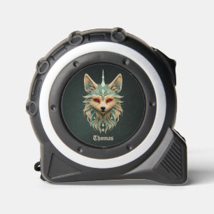 Mystical fox with piercing red eyes. 1