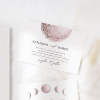 Mystical Full Moon Blush Pink Wedding