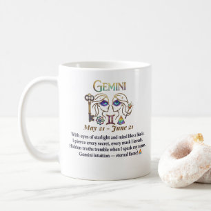Mystical Gemini Gift Coffee Mug