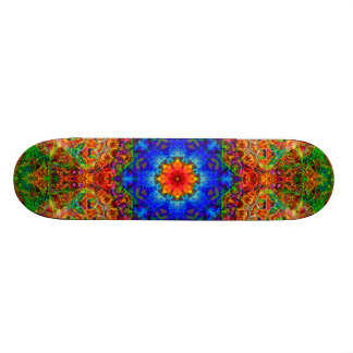 Mystical Glow of the Sailing Wind Skateboard