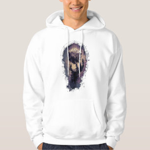 Mystical Glowing Cube Rune Magic Hoodie