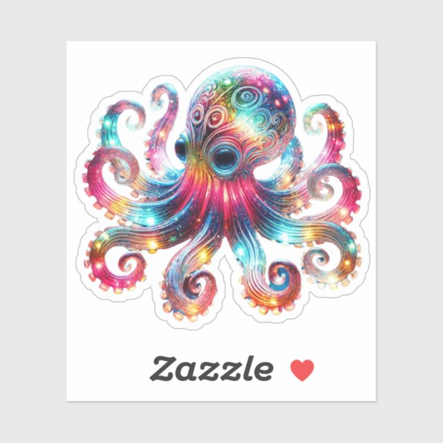 Mystical Glowing Octopus (Sheet)