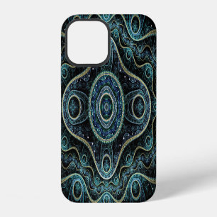 Mystical Grand Royal Julian Fractal Mandala Art iPhone 12 Case