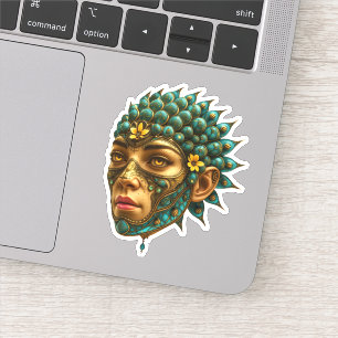 Mystical Guardian Vision - Fantasy Graphic Art