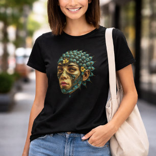 Mystical Guardian Vision - Fantasy Graphic Art T-Shirt