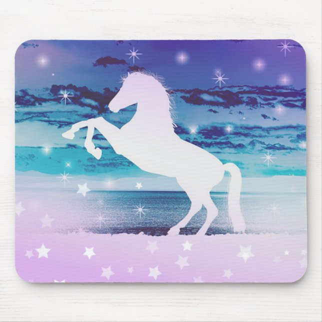 Mystical Horse Mouse Pad (Front)