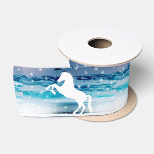 Mystical Horse Satin Ribbon
