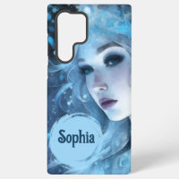 Mystical Ice Queen - Fantasy Winter Goddess Art
