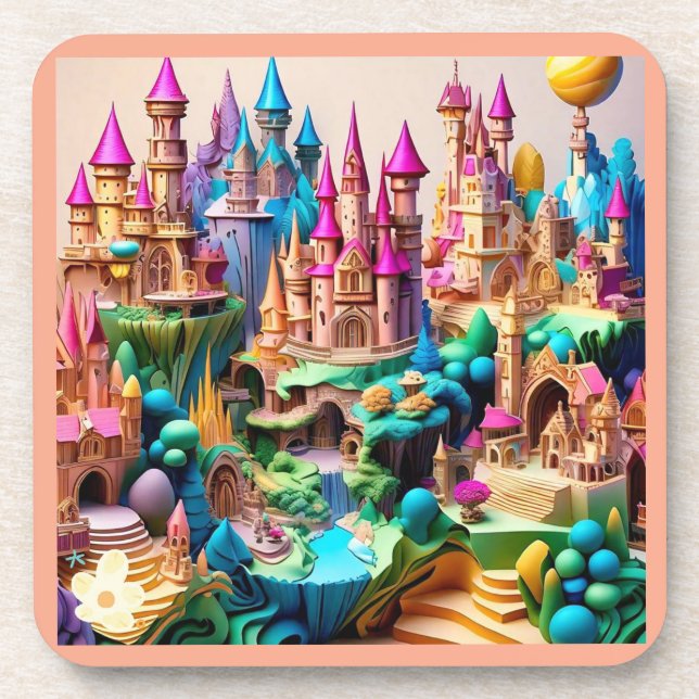 "Mystical Illustrations Gallery" Coaster (Front)