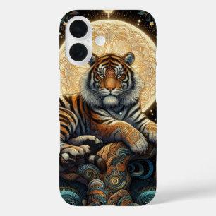 Mystical Jungle Cat - Tiger  iPhone 16 Case