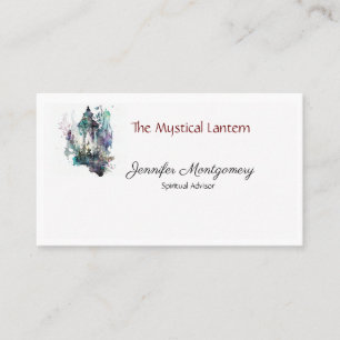 Mystical Lantern Spiritual Healing  Business Card