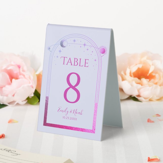 Mystical Lavender Pink Sun Moon Stars Wedding (In SItu (Wedding))