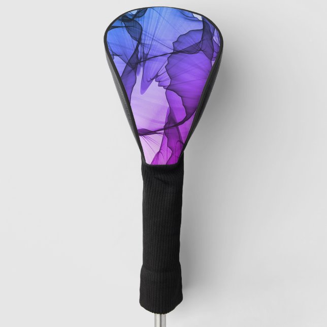 Mystical Layer of Plum Golf Head Cover (Front)