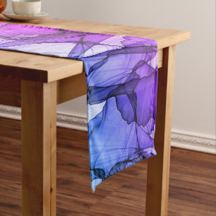 Mystical Layer of Plum Long Table Runner