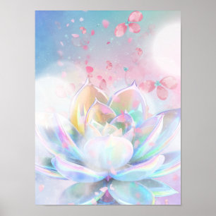 Mystical Lotus  Poster