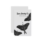 Mystical Luna Moth Jewellery Pin Business Card