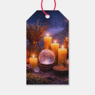 Mystical Magical Crystal Ball Enchanting Gift Tags