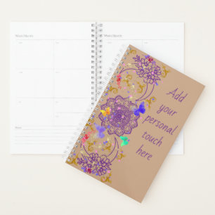 Mystical, Mandala Daily Planner