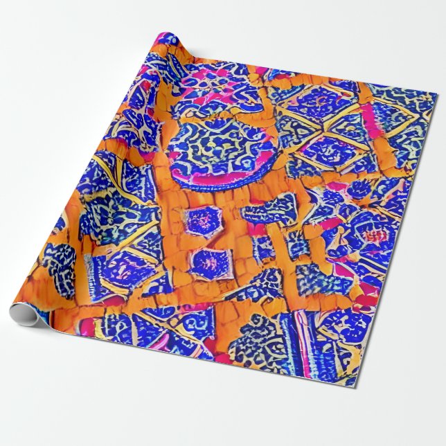 Mystical Marrakech Wrapping Papper Paper (Unrolled)