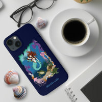 Mystical Mermaid Ocean Fantasy Blue Sea-Life