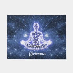 Mystical Metaphysical Meditation Levitation Doormat