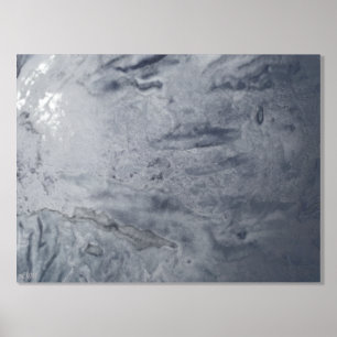 Mystical Mist Silver Foil Print