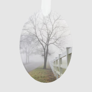 Mystical Misty Morning Ornament