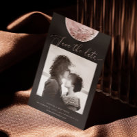 Mystical Moon | Elegant Black Cosmic Photo Wedding