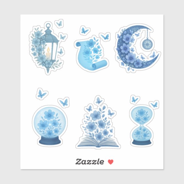 Mystical Moon, Lantern & Crystal Ball  (Sheet)