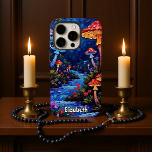 Mystical Mushroom Creek iPhone 16 Pro Case