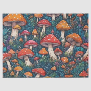 Mystical Mushroom Forest Tissue Paper