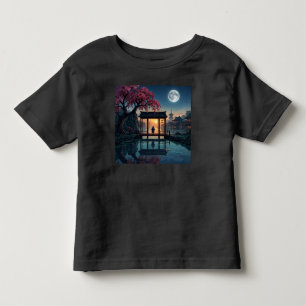 Mystical Night Forest Graphic T-Shirt