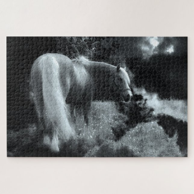 mystical night horse puzzle (Horizontal)