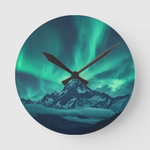 Mystical Night Sky Clock – Customisable Arctic Vie