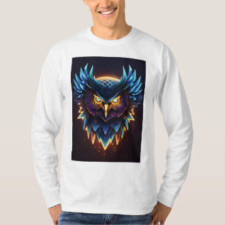Mystical Nocturne: Owl Enchantment Tee