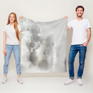 Mystical Objects - Grey Fleece Blanket