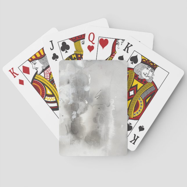 Mystical Objects - Grey Playing Cards (Back)