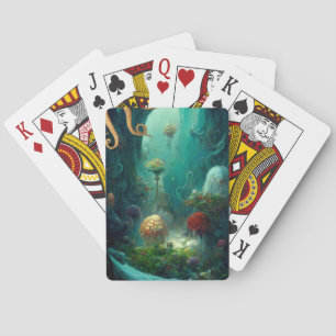 Mystical Ocean Depths Playing Cards