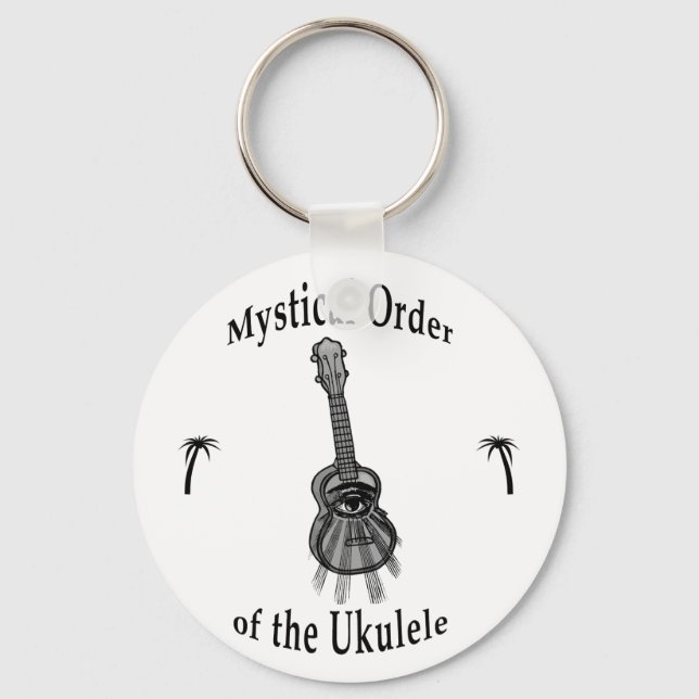 Mystical Order of the Ukulele Key Ring (Front)