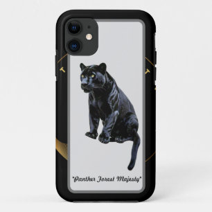 "Mystical Panther Artwork" iPhone 11 Case