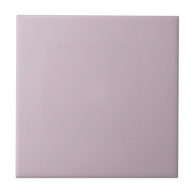 Mystical Pastel Pink Purple Solid Colour SW 6282 Ceramic Tile (Front)