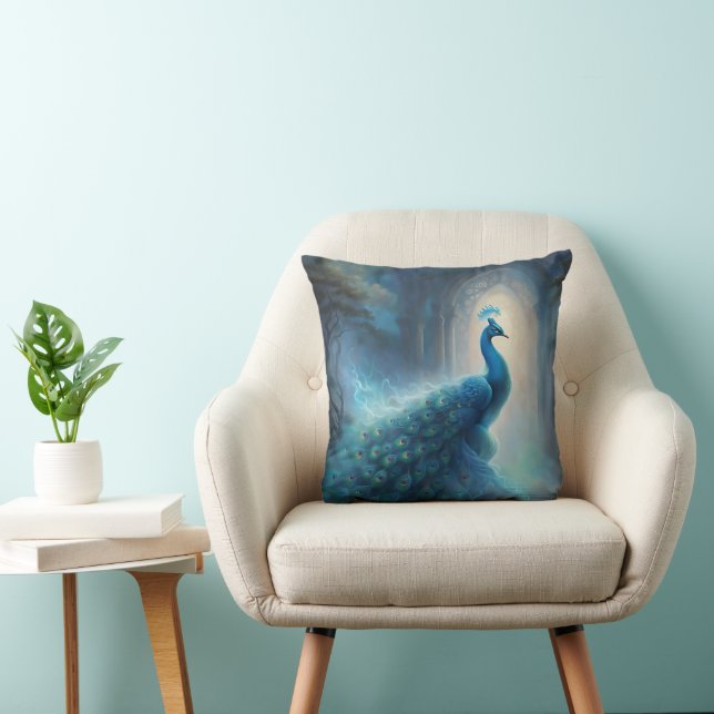  Mystical Peacock Cushion (Chair)