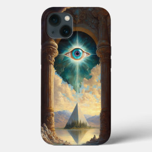 Mystical Pyramid Eye Case-Mate iPhone Case