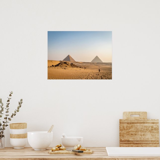 Mystical Pyramids Poster (Kitchen)