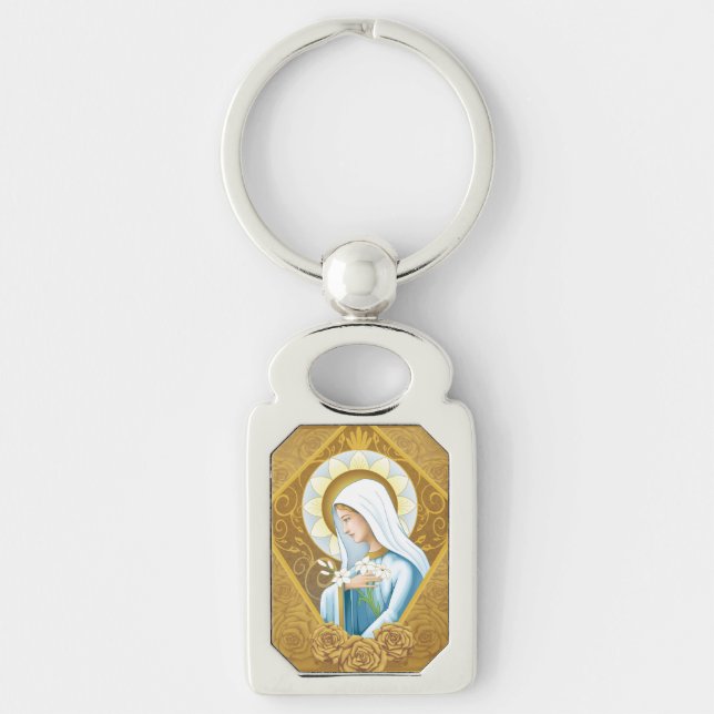 Mystical Rose Key Ring (Front)